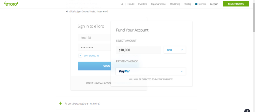 Det är enkelt att föra över pengar med Paypal för att genomföra sina köp av Bicoin.